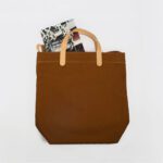 ALL DAY TOTE / BURNT ORANGE & NATURAL - Image 7